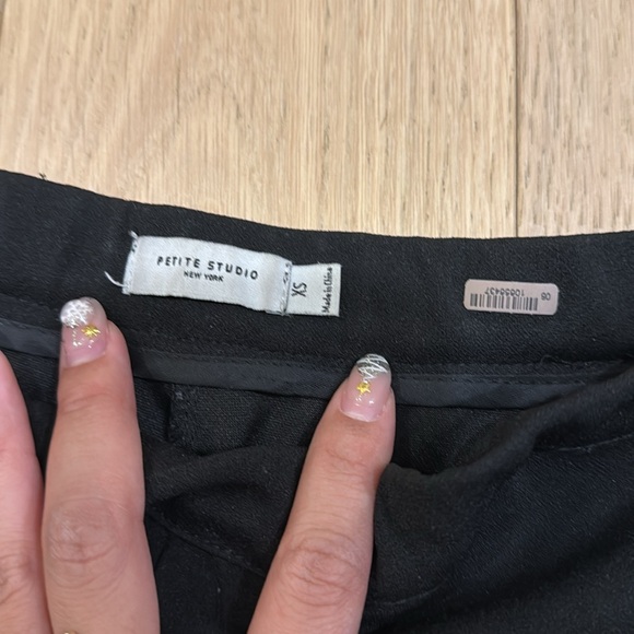 PETITE STUDIO NYC black pants - Picture 4 of 9